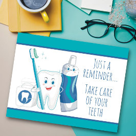 歯科用アポイントメントリマインダーポストカード ポストカード
