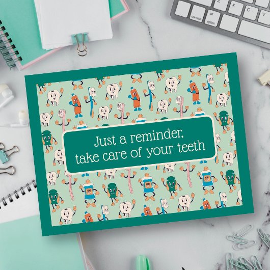 歯科用アポイントメントリマインダーポストカード ポストカード