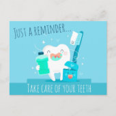 歯科用アポイントメントリマインダーポストカード ポストカード (正面)