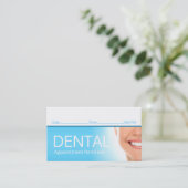 歯科用アポイントメントリマインダー次回の訪問 予約カード (スタンド正面)