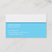 歯科用アポイントメントリマインダー次回の訪問 予約カード (裏面)