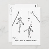 歯科用インプラント漫画9468 ポストカード