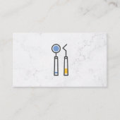 歯科用ツールアイコン | ハードウェア機器 名刺 (正面)