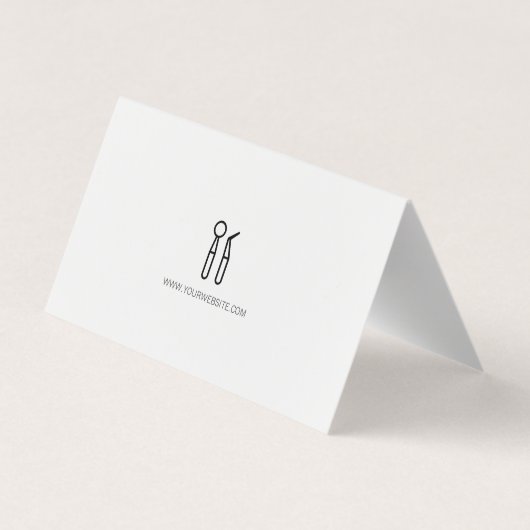 歯科用ツール 名刺 (裏面)