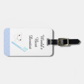 歯科用デザイン歯およびブラシ ラゲッジタグ (正面横)