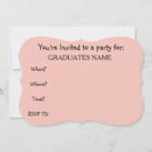 歯科用プロフェッショナルの卒業の招待#30 招待状 (裏面)