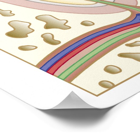 歯科用充填イラストレーション ポスター (角)