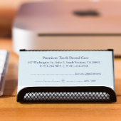 歯科用名刺アポイントメント 予約カード