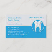 歯科用名刺(アポイントメント付) 予約カード (正面)