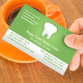 歯科用名刺(アポイントメント付) 予約カード