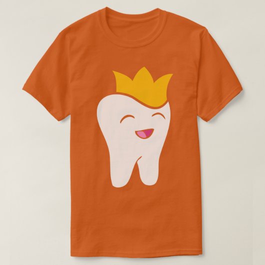 歯科用心拍補助歯科医 Tシャツ (デザイン正面)