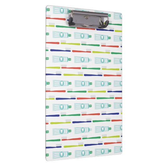 歯科用歯ブラシ歯磨き用クリップボード クリップボード (右)