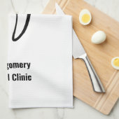 歯科用歯メディカルグラフィック歯科 キッチンタオル (四つ折り)