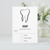 歯科用歯メディカルグラフィック歯科 出欠カード (スタンド正面)