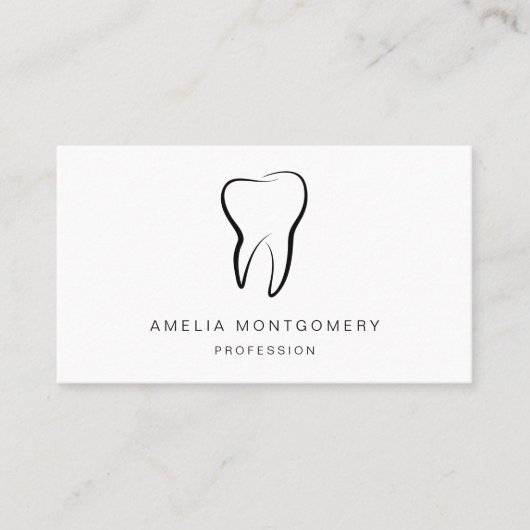 歯科用歯メディカルグラフィック歯科 名刺 (正面)