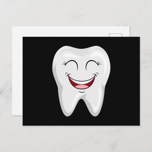 歯科用歯医者の歯のギフトおもしろいアイディア ポストカード (正面/裏面)