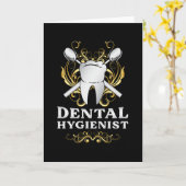 歯科用歯歯歯科プレゼントアイディア カード (黄色い花)