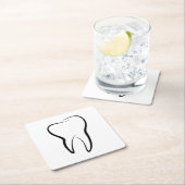 歯科用歯歯科クリニック医療 スクエアペーパーコースター (インサイチュ)