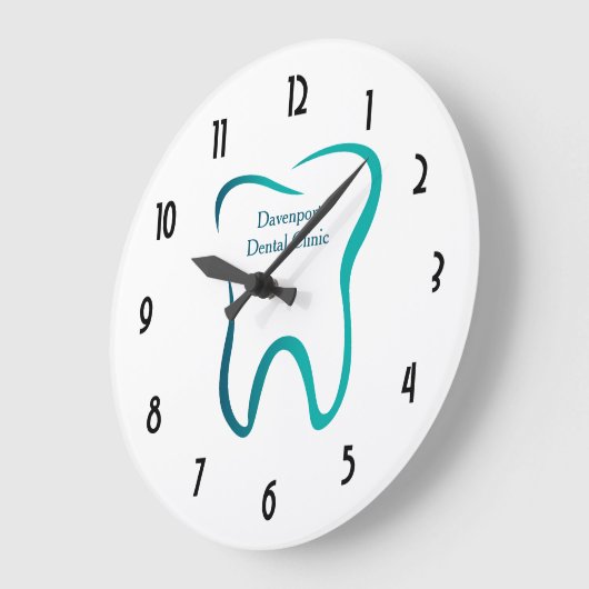 歯科用歯歯科クリニック画像 ラージ壁時計 (傾斜)