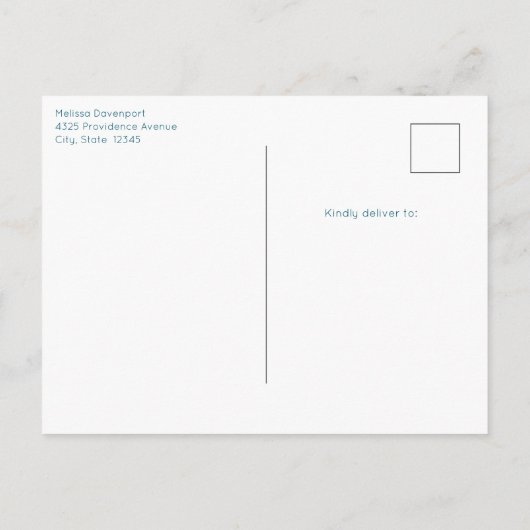 歯科用歯歯科医用画像卒業 インビテーションポストカード (裏面)