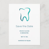 歯科用歯歯科医用画像卒業 案内ポストカード (正面)