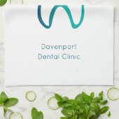 歯科用歯歯科医用画像 キッチンタオル (折り畳み)