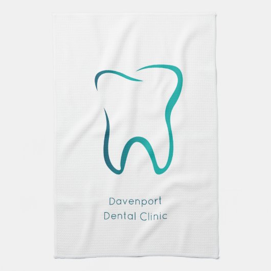 歯科用歯歯科医用画像 キッチンタオル (縦)