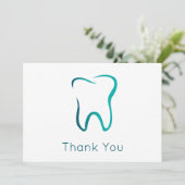 歯科用歯歯科医用画像 サンキューカード (スタンド正面)