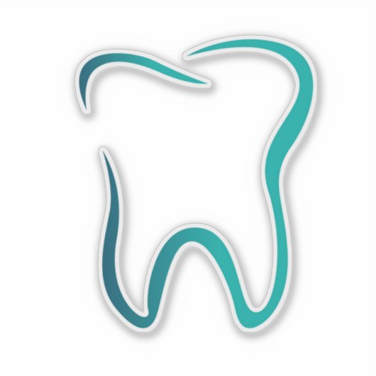 歯科用歯歯科医用画像 シール (正面)