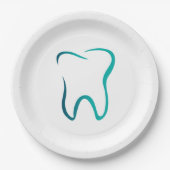 歯科用歯歯科医用画像 ペーパープレート (正面)