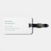 歯科用歯歯科医用画像 ラゲッジタグ (裏面横)