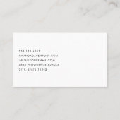 歯科用歯歯科医用画像 名刺 (裏面)