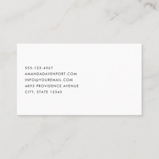 歯科用歯歯科医用画像 名刺 (裏面)