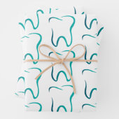 歯科用歯歯科医療用画像パターン ラッピングペーパーシート (インサイチュ)