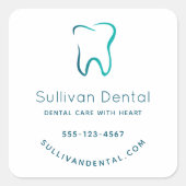 歯科用歯歯科医療画像事業 スクエアシール (正面)