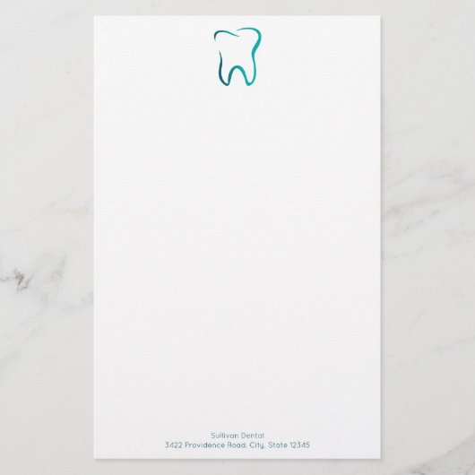 歯科用歯歯科医療画像事業 便箋 (正面)