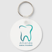 歯科用歯歯科医療画像専門職 キーホルダー (裏面)