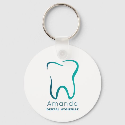 歯科用歯歯科医療画像専門職 キーホルダー (裏面)