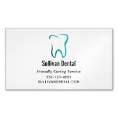 歯科用歯歯科医院 マグネット名刺 (正面)