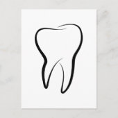 歯科用歯歯科診療口腔衛生 ポストカード (正面)