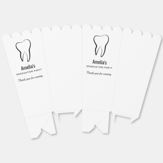 歯科用歯歯科診療科卒業 フェイバーボックス (見開き)