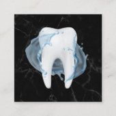 歯科用歯水スプラッシュマーブルデンタルクリニック スクエア名刺 (正面)