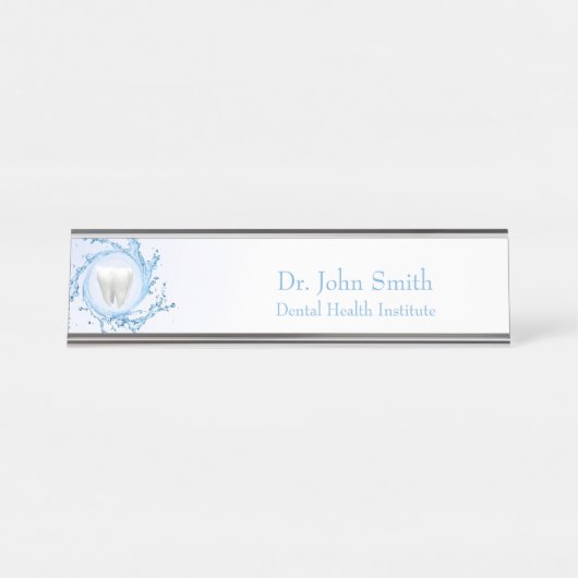 歯科用歯水プロフェッショナル デスクネームプレート (正面)