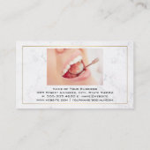 歯科用歯洗浄 |セッション 名刺 (裏面)