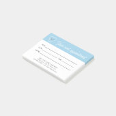 歯科用歯牙ロゴ歯科衛生士アポイントメント ポストイット (アングル)