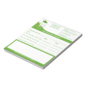 歯科用歯牙造幣葉医療アポイントメント ノートパッド (回転)