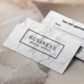 歯科用歯石モダン理石アポイントメント 予約カード