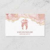 歯科用歯科医科歯美白用スマイルブシン 名刺 (正面)