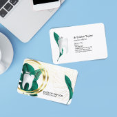 歯科用歯科医院歯ホワイトニングフローラバス 名刺