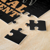 歯科用歯科医、歯科補助歯科衛生士 ジグソーパズル (側面)